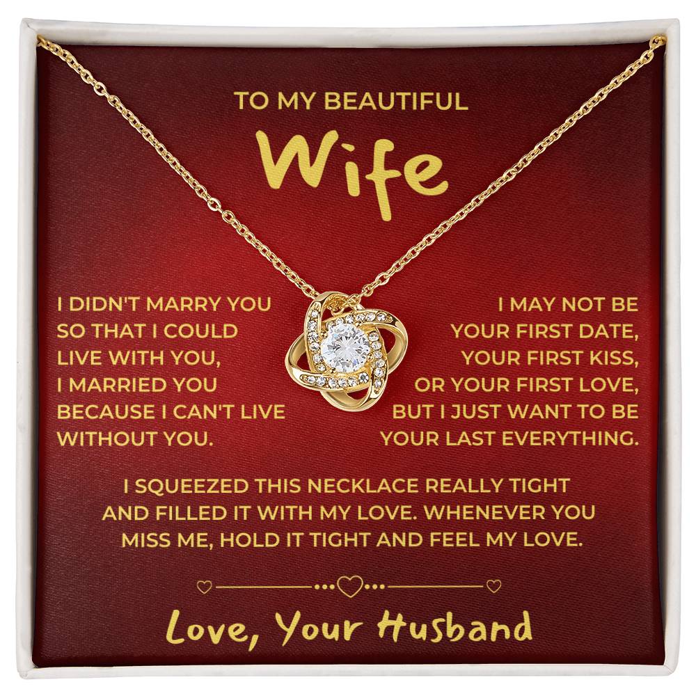 TO MY BEAUTIFUL WIFE